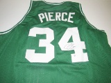 Paul Pierce of the Boston Celtics signed autographed basketball jersey PAAS COA 892