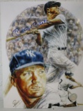 Mickey Mantle of the New York Yankees signed autographed 8x10 photo GFA COA 413