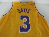 Anthony Davis of the LA Lakers signed autographed basketball jersey PAAS COA 658