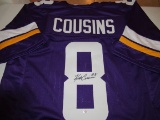 Kirk Cousins of the Minnesota Vikings signed autographed football jersey PAAS COA 772