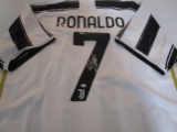 Cristiano Ronaldo signed autographed soccer jersey PAAS COA 977