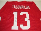 Tua Tagovailoa of the Alabama Crimson Tide signed autographed football jersey PAAS COA 823
