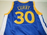 Steph Curry of the Golden State Warriors signed autographed basketball jersey PAAS COA 431
