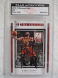 Kyrie Irving of the Cleveland Cavaliers signed autographed sports card Slabbed PAAS COA 059
