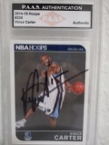 Vince Carter of the Memphis Grizzlies signed autographed sports card Slabbed PAAS COA 064