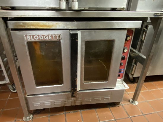 Blodgett Single-Deck Convection Oven. Gas Fired