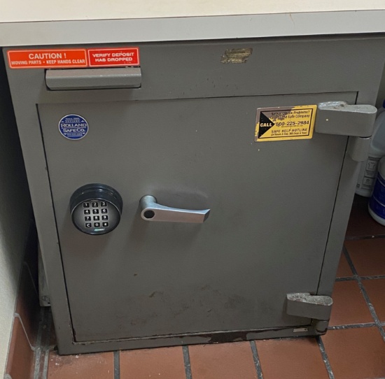 Floor Safe With Combination