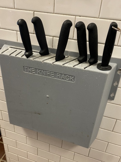 Wall Mount Knife Rack With NO knives