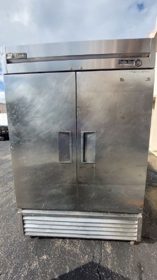 Two Door S/S Freezer On Casters