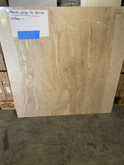 Porcelain tile Gloss 2,232 SQF