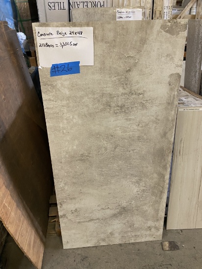 Porcelain tile Matte 3,302 SQF