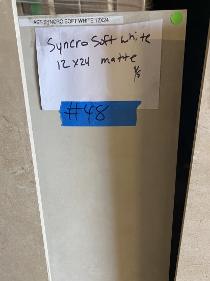 Porcelain tile Matte 1,510 SQF