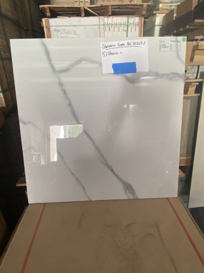 Porcelain tile Gloss 1,054 SQF