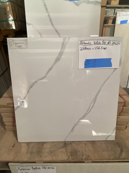 Porcelain tile Gloss 357 SQF