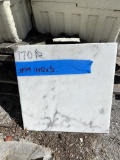 White Marble Honed Tile 170 SQF