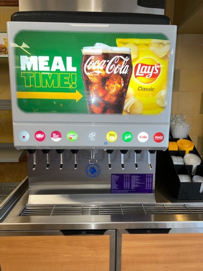 like New 8 Spiket Soda Sys with Ice Chute