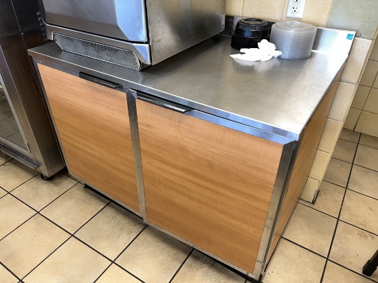 (2) Door S/S Cabinet with Worktop
