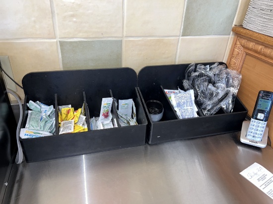 Counter Top Condidment Racks (lot)