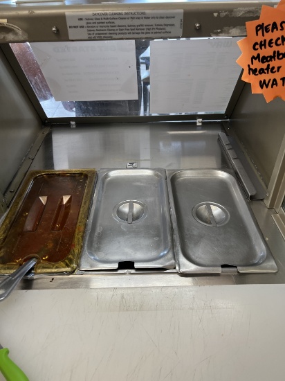 Electric heated Steam table