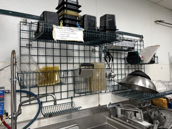 Green Metro Wall Shelf Unit (60")