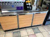 Beverage Station with Drain