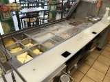 Duke Refrigerated Prep table w/ Sneeze Guard