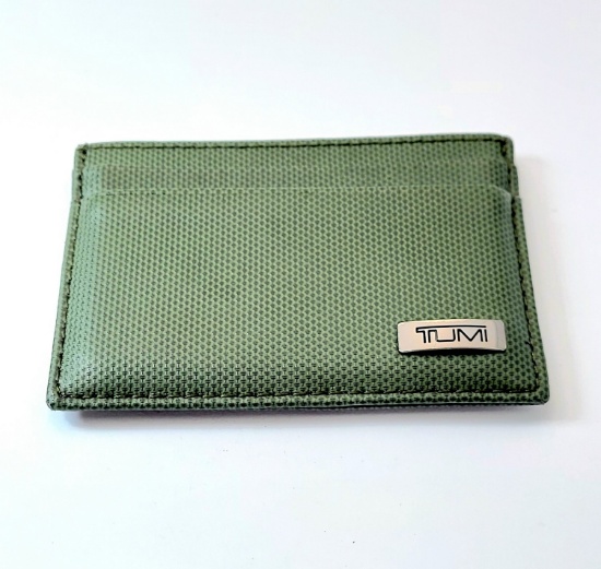 Designer Mens Tumi Credit Card Leather Mens Wallet