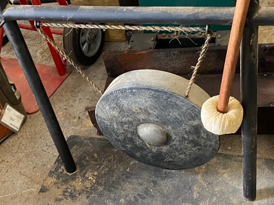 Chinese Gong On Stand