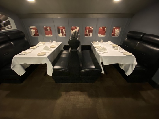 48" Black Leather Booth Openings complete with 48" x 28" Booth Table. These incredible Booths give t