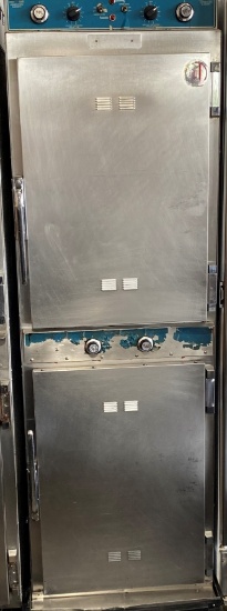 Alto Sham TH1000 Two Chamber Full Size  Cook and Hold (The unit is solid and clean however Wheels do