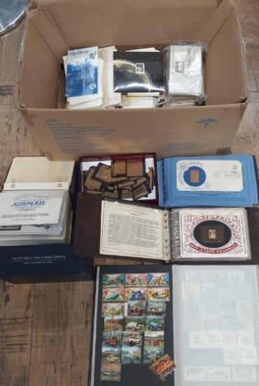 Large Stamp Collection- 23k stamps, first Day Covers and foreign stamps