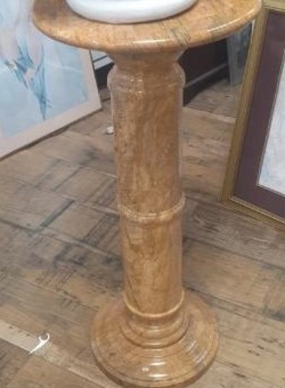 Marble Pedestal - 35 inches