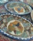 Ceramic Hand Painted Serving Trays