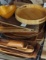 Wood Serving Trays Lot