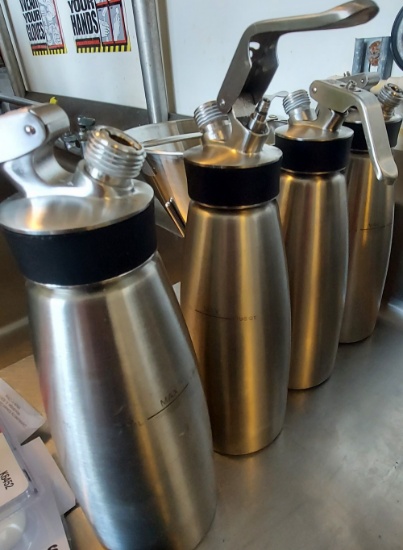 S/S Whipped Cream Dispensers