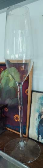 4' Decorative Champagne Glass