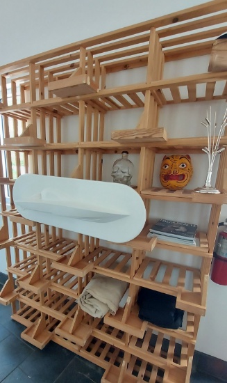 (9) Tier Wood Shelving System
