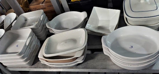 Chinaware Baking Dish Lot