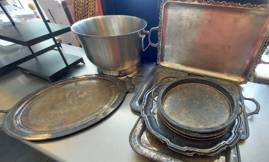 Silver Plated Serving Trays