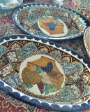 Ceramic Hand Painted Serving Trays