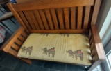 4' Wood Bench