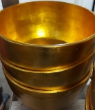 Gold Large Bowls