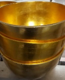 Gold Extra Large Bowls