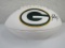 Brett Favre of the Green Bay Packers signed autographed logo football PAAS COA 091