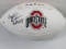 Ezekiel Elliott of the OSU Buckeyes signed autographed logo football PAAS COA 077