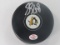 Sidney Crosby of the Pittsburgh Penguins signed autographed hockey puck PAAS COA 675