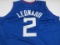 Kawhi Leonard of the LA Clippers signed autographed basketball jersey PAAS COA 827