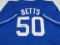 Mookie Betts of the LA Dodgers signed autographed baseball jersey PAAS COA 932