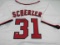 Max Scherzer of the Washington Nationals signed autographed baseball jersey PAAS COA 915