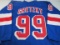 Wayne Gretzky of the NY Rangers signed autographed hockey jersey PAAS COA 034